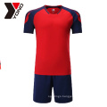 Wholesale Football Jersey Blank Customized Soccer Jersey Sports Football Wear Set